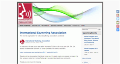 Desktop Screenshot of isastutter.org